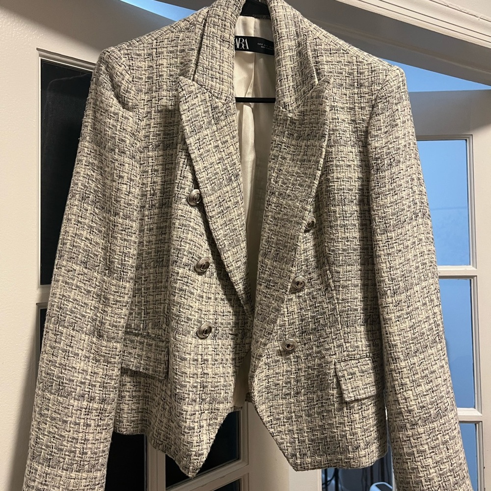 Zara Tweed Blazer